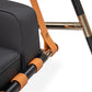 Exterior Swing with Stainless Steel Frame, Acrylic Cover, and Transparent Fabric