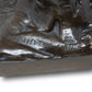 French Bronze Opposing Figures Allégorie du Printemps