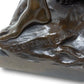 French Bronze Opposing Figures Allégorie du Printemps