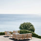 'Tradition' Outdoor Lounge Sofa Set in Teak 7 Piece Set