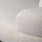 Conchula Modern Corner Sofa White Bouclé