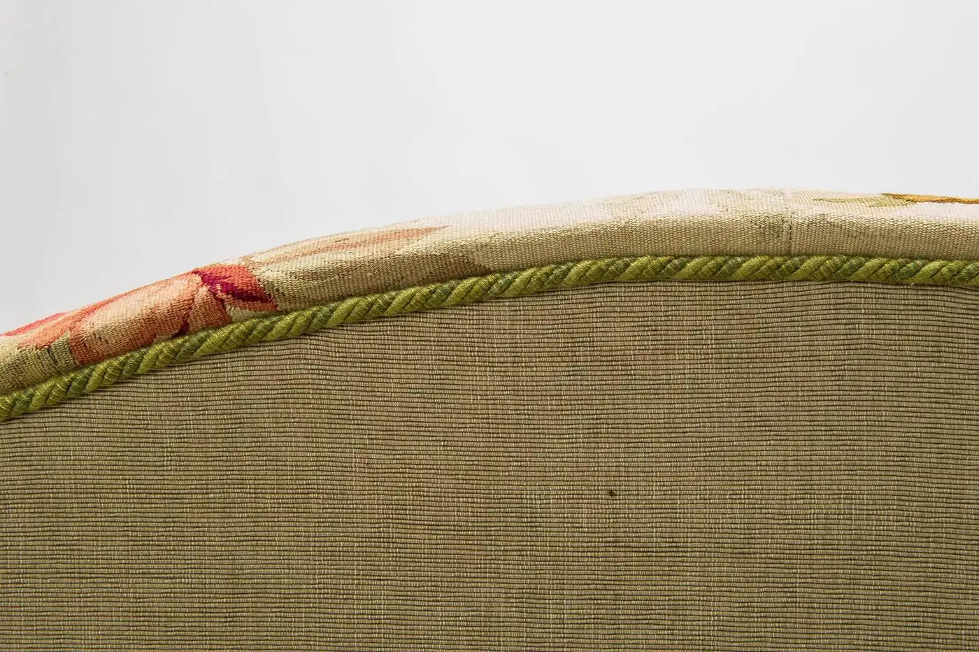 Sofa  Covered with Authentic Perfect Aubusson Tapestry