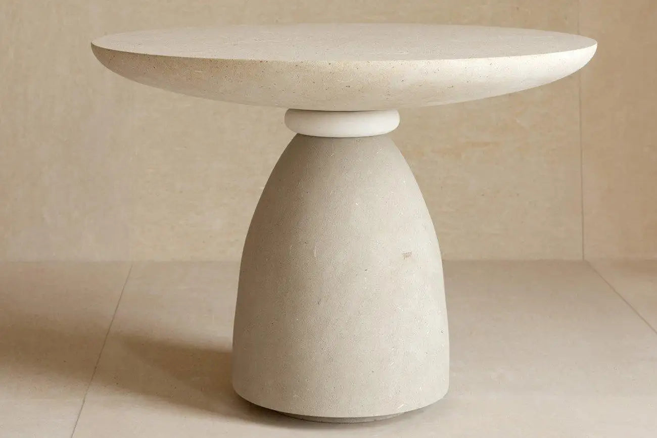 Garden Limestone Coffee Table Set of 2
