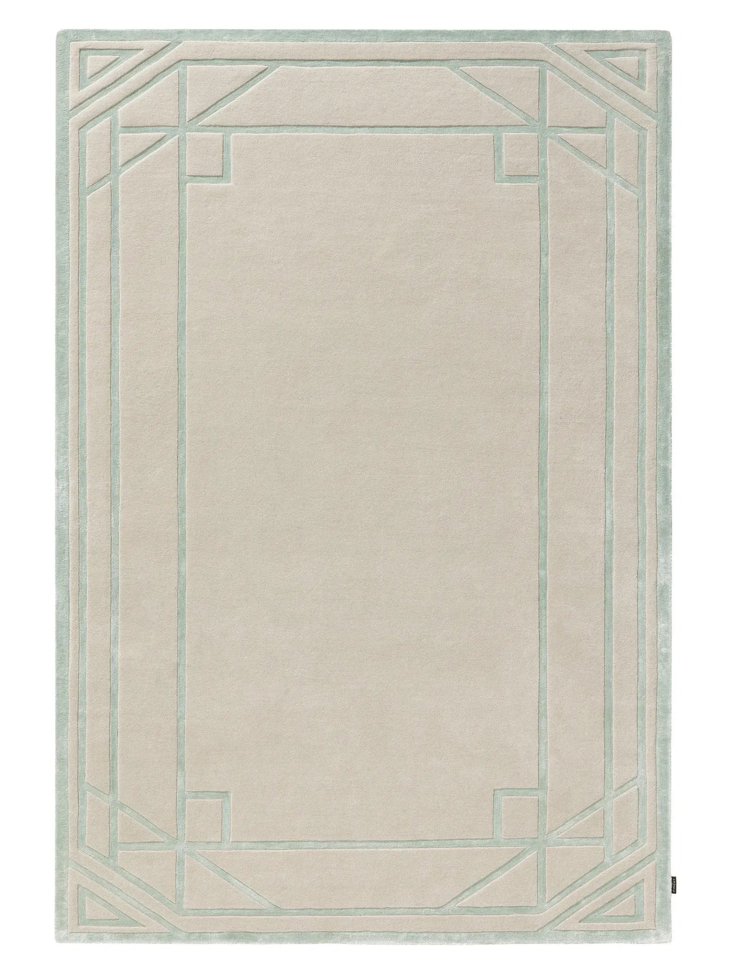 Luxury Wool & Lyocell Rug – Green