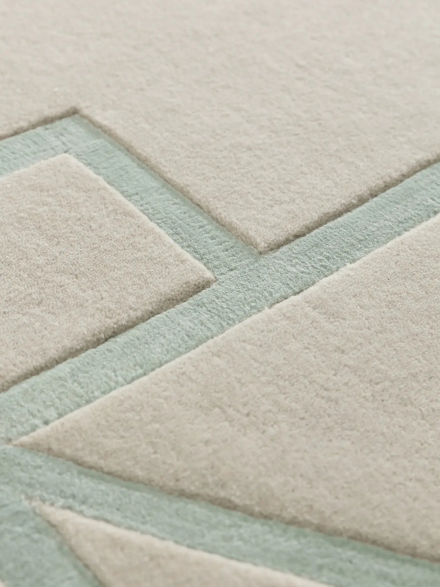 Luxury Wool & Lyocell Rug – Green