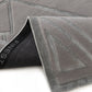 Sophisticated Grey Wool & Lyocell Rug