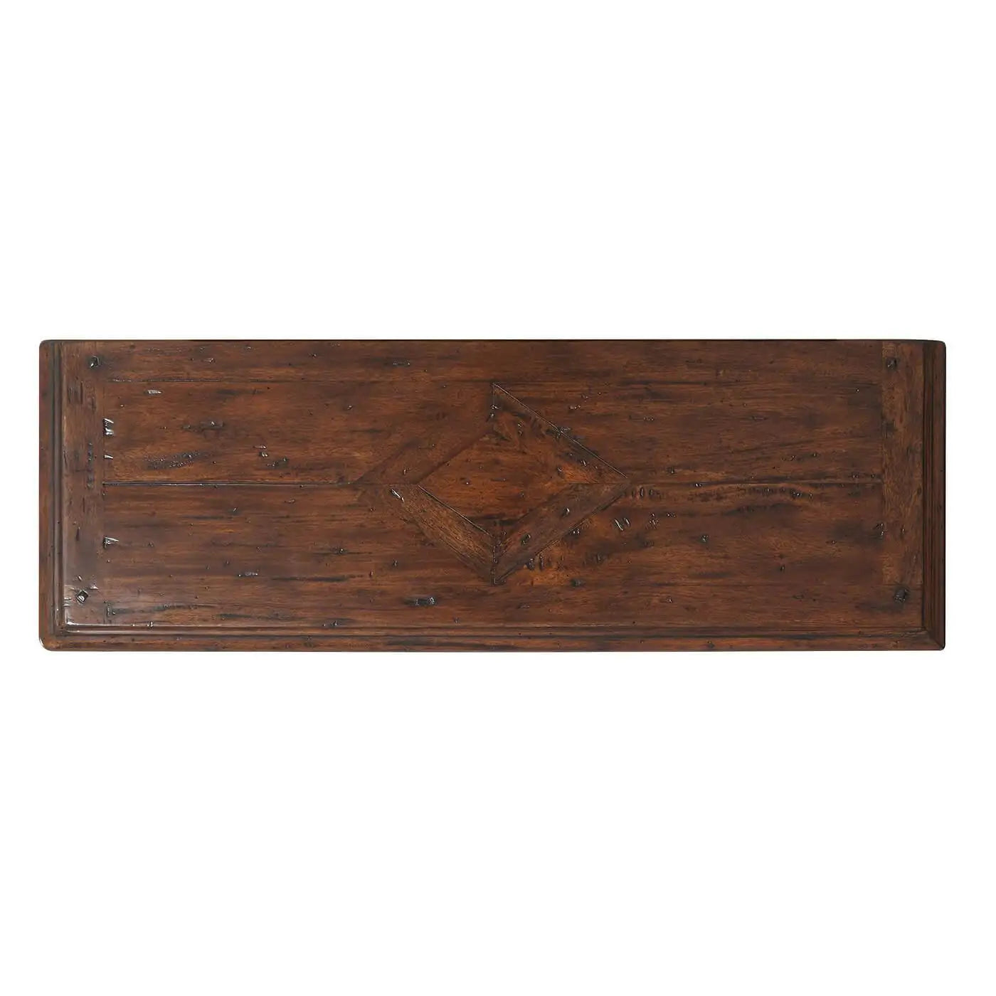 Wooden wall art with star design on a white background