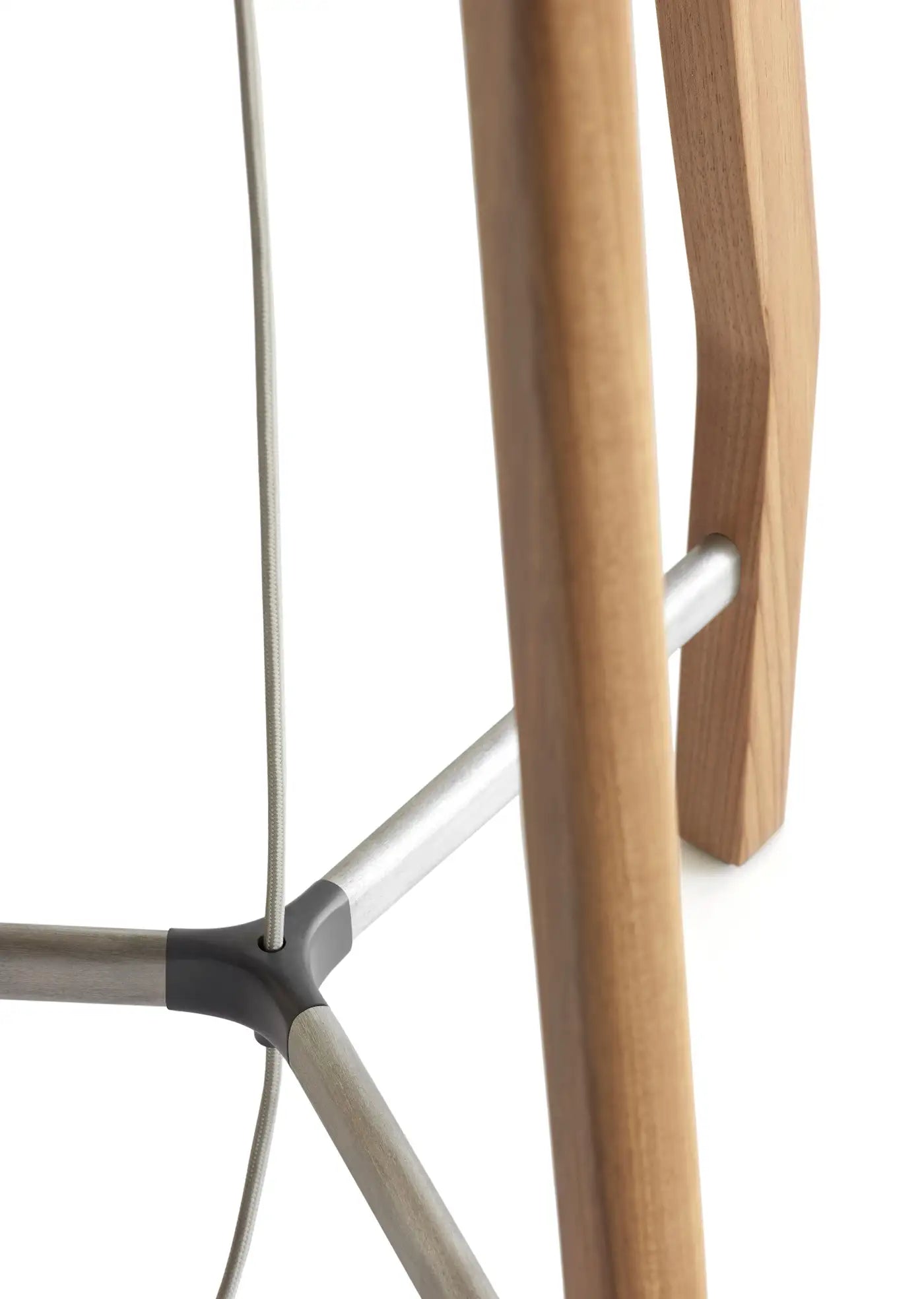 Modern Lamp in solid wood and Metal