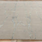 Silver Grey Biophilic Japandi Wool & Silk Rug – 211 x 290 cm