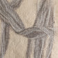 Grey Ribbon Hand‑Felted Wool Pillow