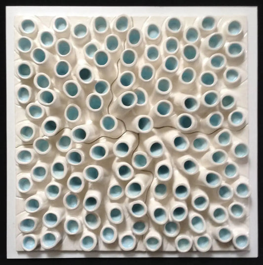 Razz Ma Tazz No. 1 / ceramic wall sculpture