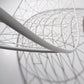 Melon Hanging Swing Chair – Modern White Indoor/Outdoor Daybed, 2022