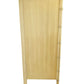 Beige bamboo screen on a white background