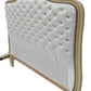 Daybed or Single Bed Upholstered Button Back French Early 20th Century