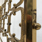 Sculptural form brass day bed