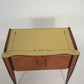 Pair of 1940s Italian Glass Top Nightstands