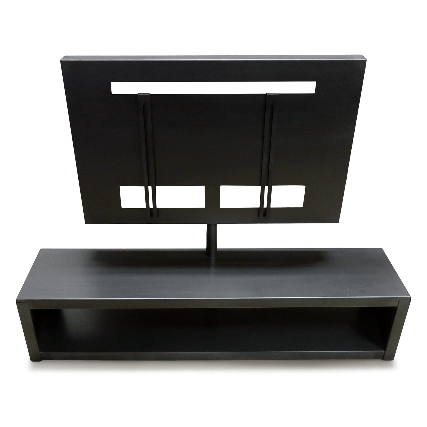 Big Irony TV Stand and Console – Unpainted Steel