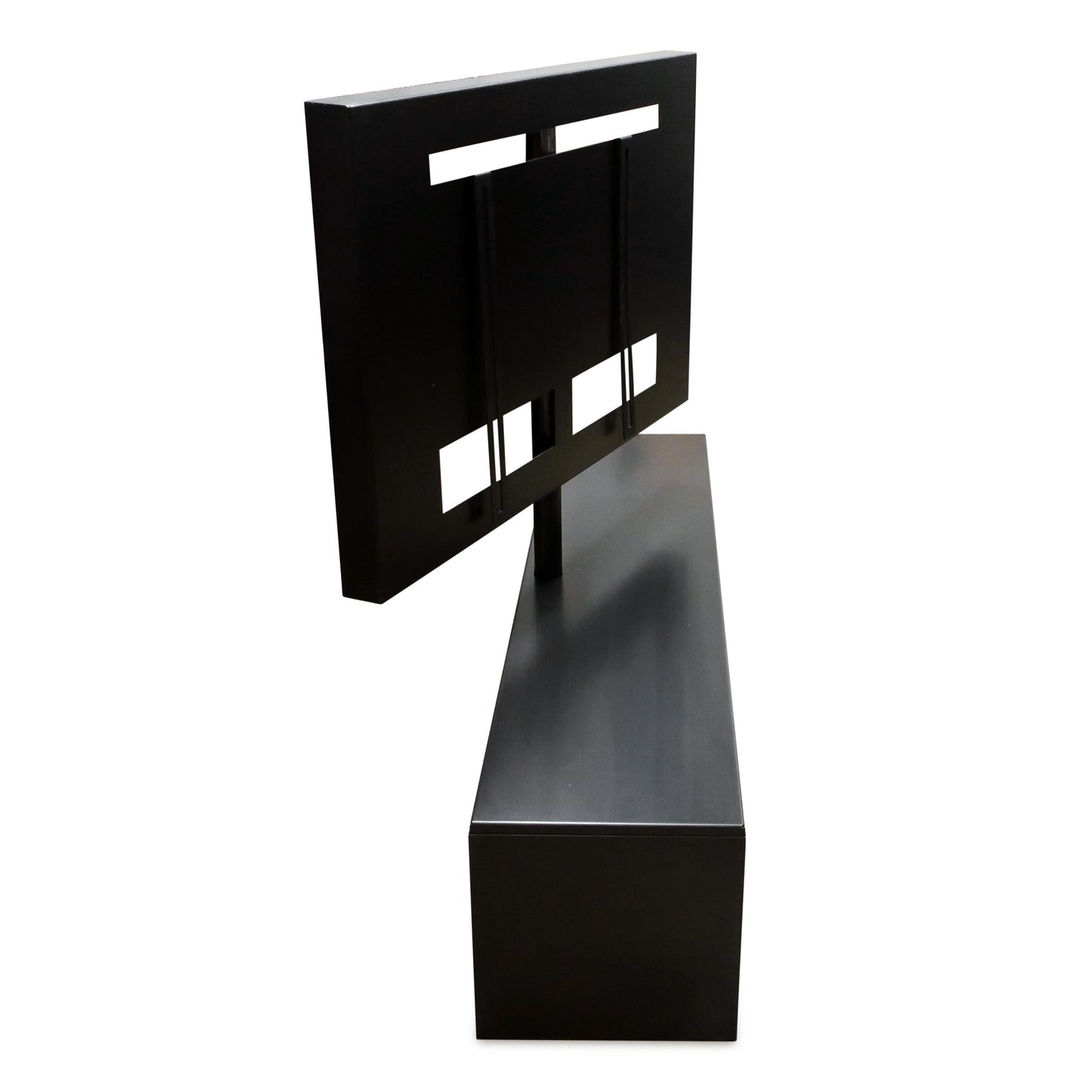 Big Irony TV Stand and Console – Unpainted Steel