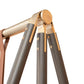 Customizable Outdoor Swing with Leather Details