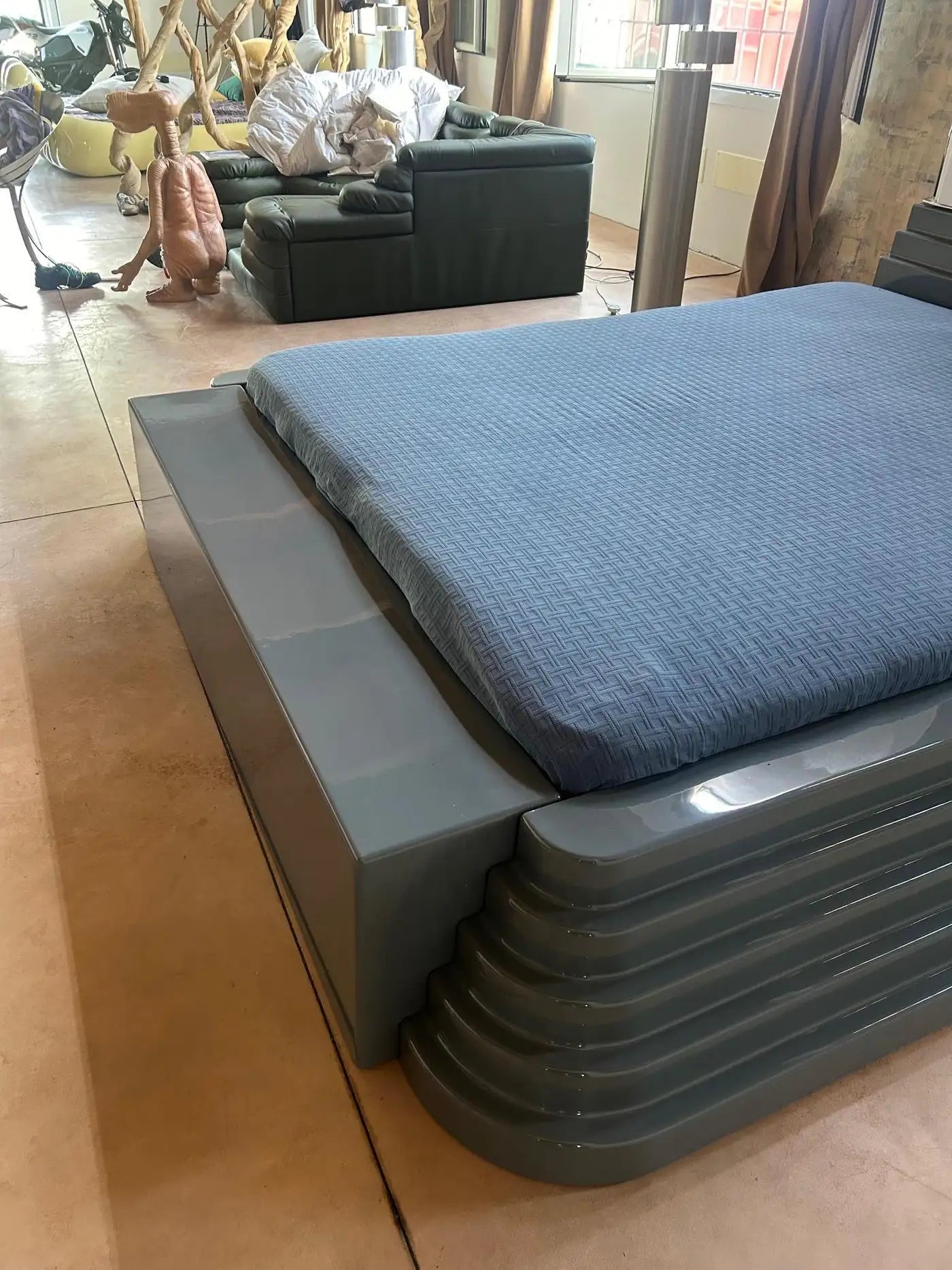 Ettore Sottsass ELLEDUE Double Bed