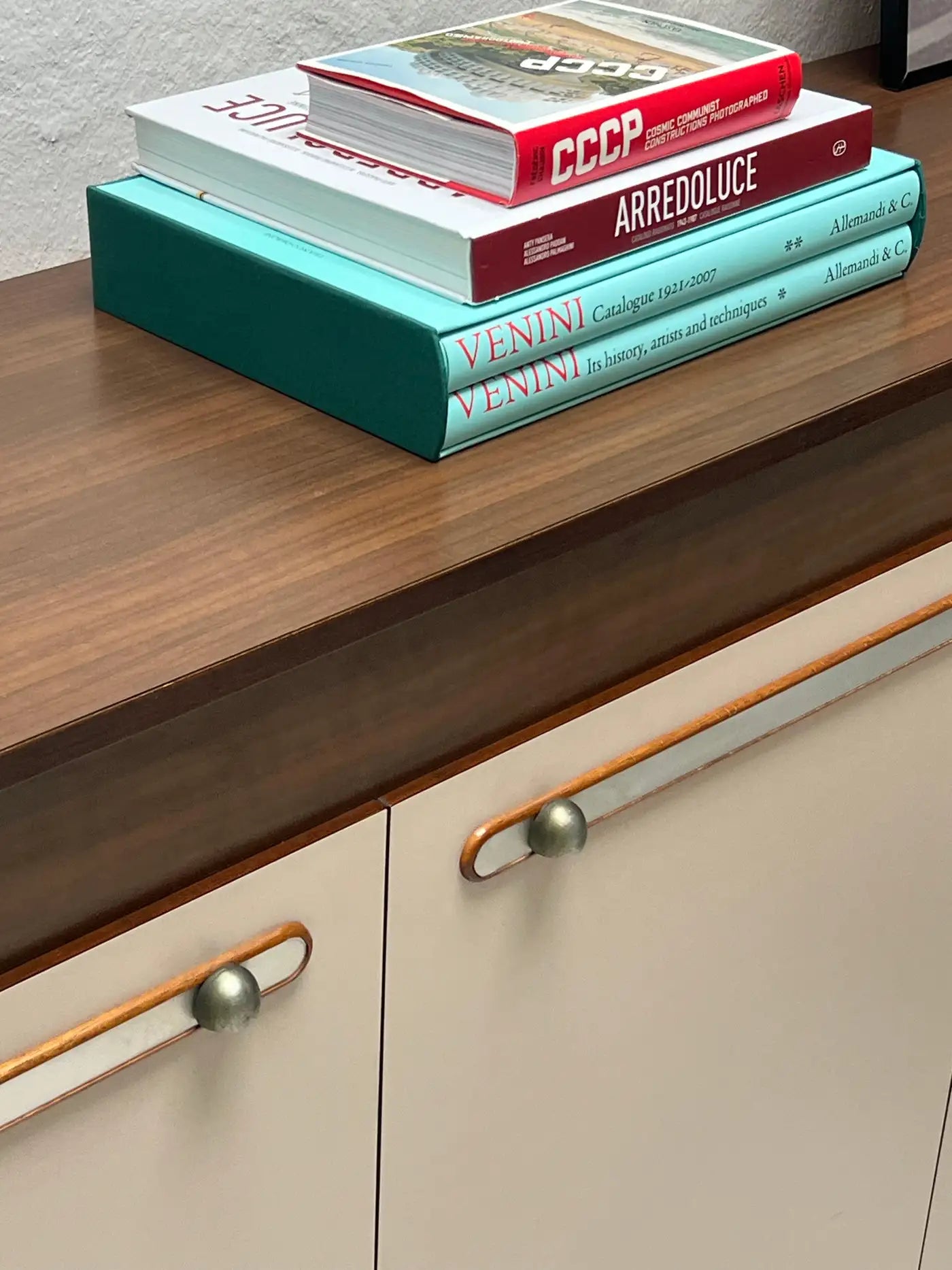 Vintage Italian Mid-Century Sideboard - Bed, Small Room Furniture