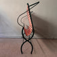 Camila Bench – Italian Postmodern Folding Wood & Metal Seating, 1984