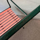 Camila Bench – Italian Postmodern Folding Wood & Metal Seating, 1984