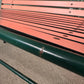 Camila Bench – Italian Postmodern Folding Wood & Metal Seating, 1984