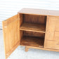 Mondrian Brutalist Four-Door Credenza – Mango Wood