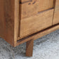 Mondrian Brutalist Four-Door Credenza – Mango Wood