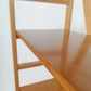 Scandinavian Modern Beech Wood Bookcase – 1970s Adjustable Shelving