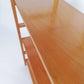 Scandinavian Modern Beech Wood Bookcase – 1970s Adjustable Shelving