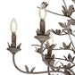 Six Arm-Chandelier Leaf Chandelier