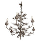 Six Arm-Chandelier Leaf Chandelier