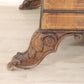 Carved Walnut Antique Large Settee