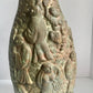 Chinese Bronze Vase with 10 Figures
