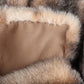 Full Skins with Wool Crystal Fox Fur Throw