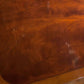 Custom English Flame Mahogany Double Pedestal Dining Table