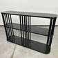 Black Art Deco Étagère – 1920s Beech Wood, Restored