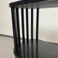 Black Art Deco Étagère – 1920s Beech Wood, Restored