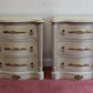 Lovely Pair Of Painted French Provincial Style Nightstands