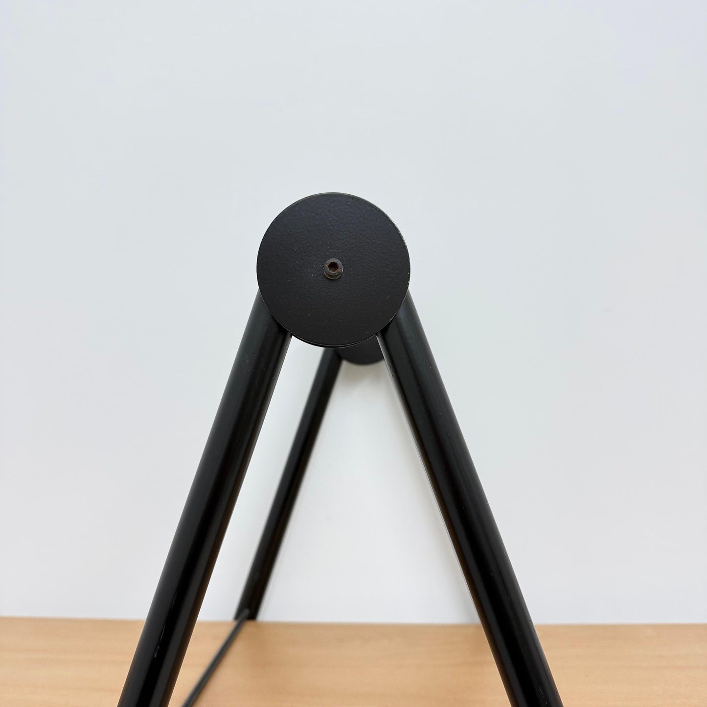 Vintage 1980s Postmodern Minimalist Wall Shelves – Metal & Wood