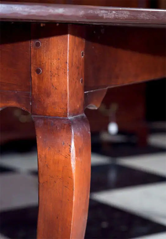 Cherry Oval Farm Table