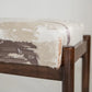 Vintola Studio Bench in Dedar Dalie Papaveri Tulipani Fabric