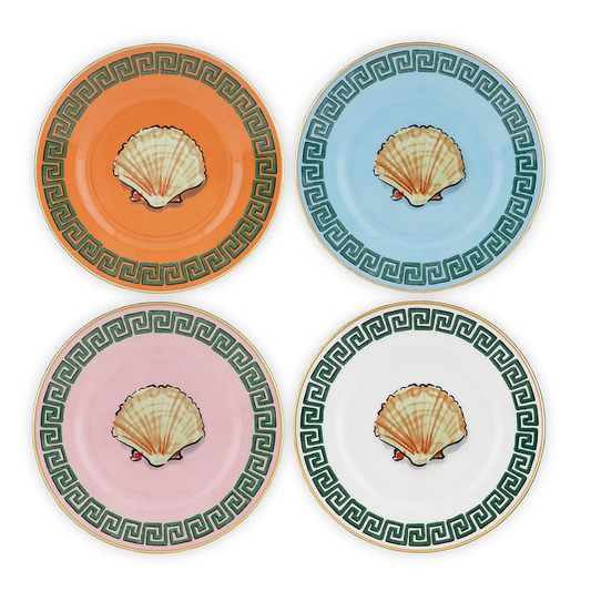 Il Viaggio di Nettuno 4-Piece Bread Plate Set