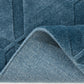 Stylish Blue Wool & Viscose Rug