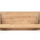 Bespoke Solid Aged French Oak Abbey Column Dining Table With Matte Finish