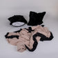 Camille Luxury Lambswool & Cashmere Blanket with Real Fur