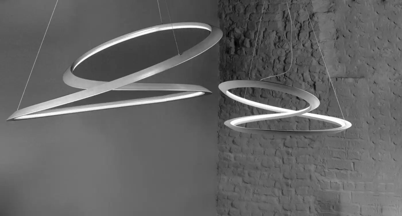 Nemo Kepler Minor Down LED 3500K Pendant Lighting in White