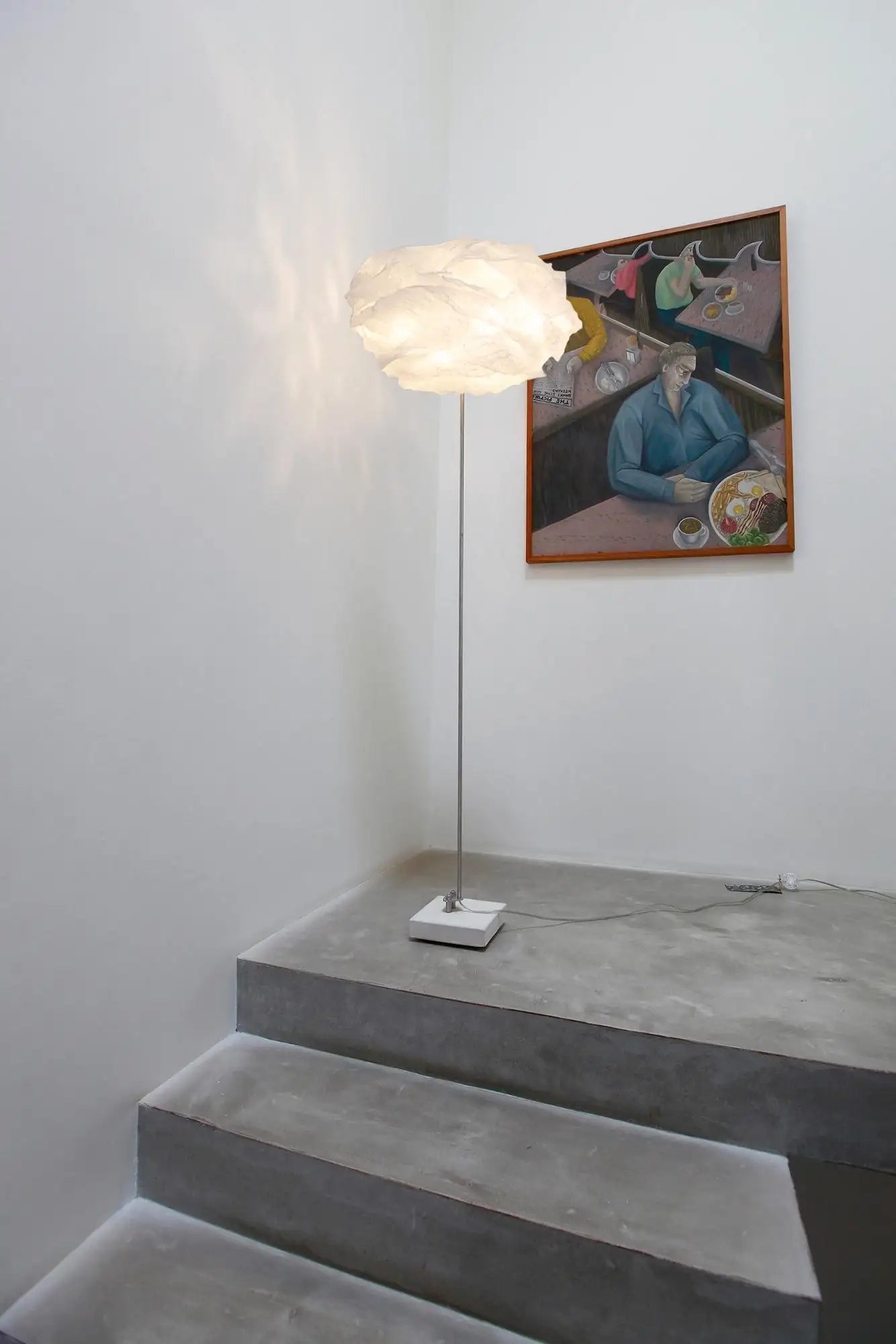 Transcendence floor - Handcrafted Sculptural Floor Light